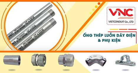 Ống thép luồn dây điện và phụ kiện VNC