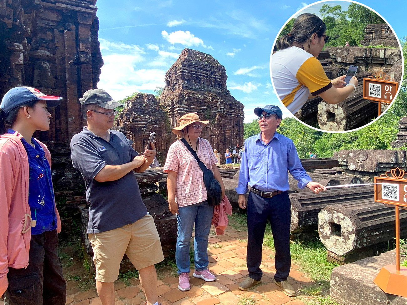 Ứng dụng du lịch thông minh dựa trên tiện ích công nghệ được chọn là sản phẩm thu hút khách trong công tác quảng bá, xúc tiến du lịch. Ảnh: V.L