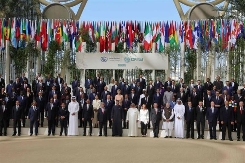 COP-28 diễn ra tại UAE từ ngày 30/11 đến 12/12/2023. Ảnh: AFP
