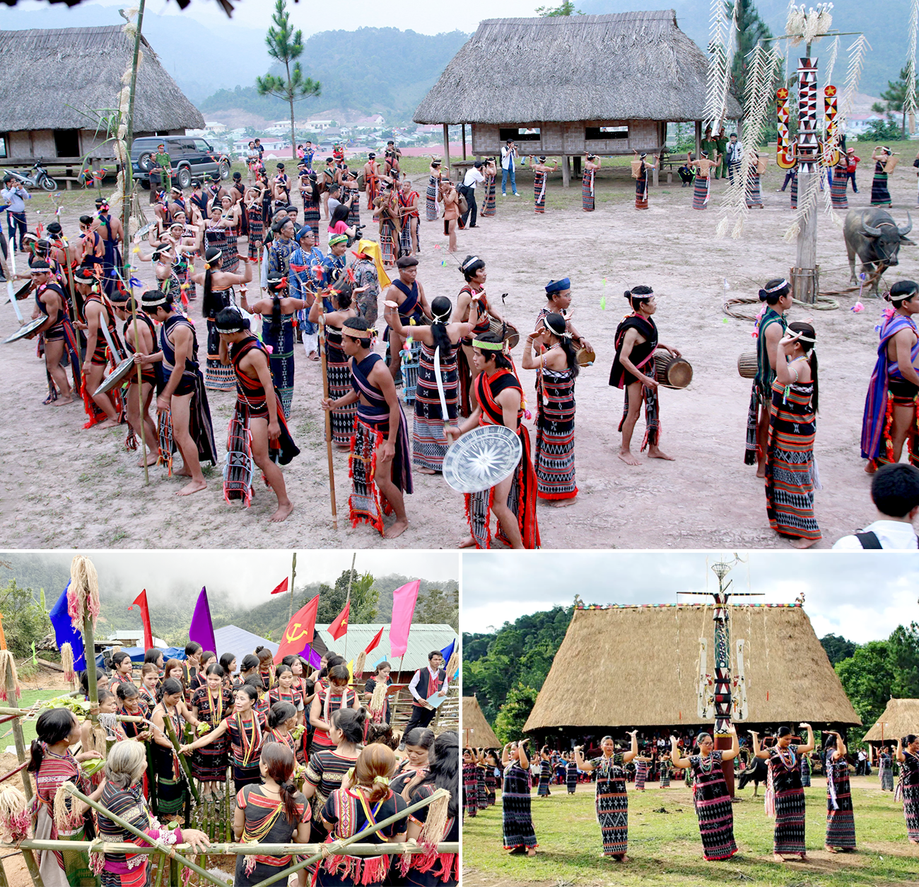 Không gian lễ hội trước hết thuộc về cộng đồng, về từng tộc người ở từng vùng, từng địa phương.
