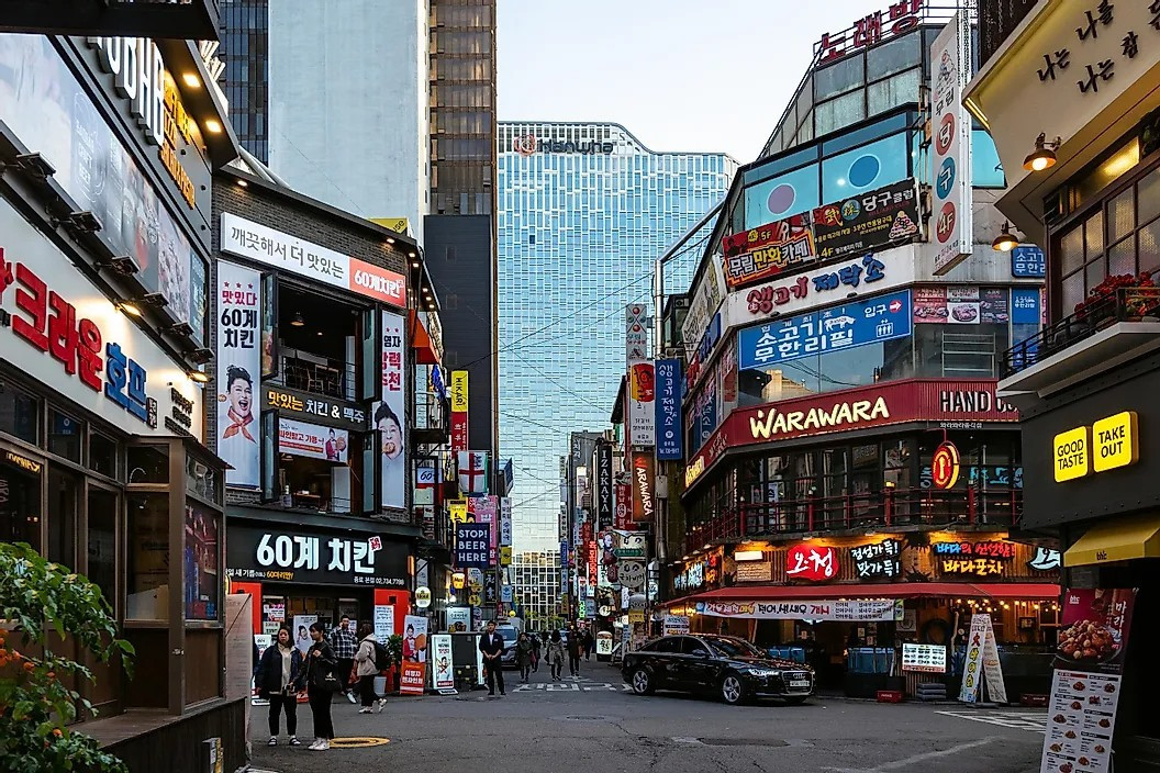 Thành phố Seoul của Hàn Quốc. Ảnh: Worldatlas