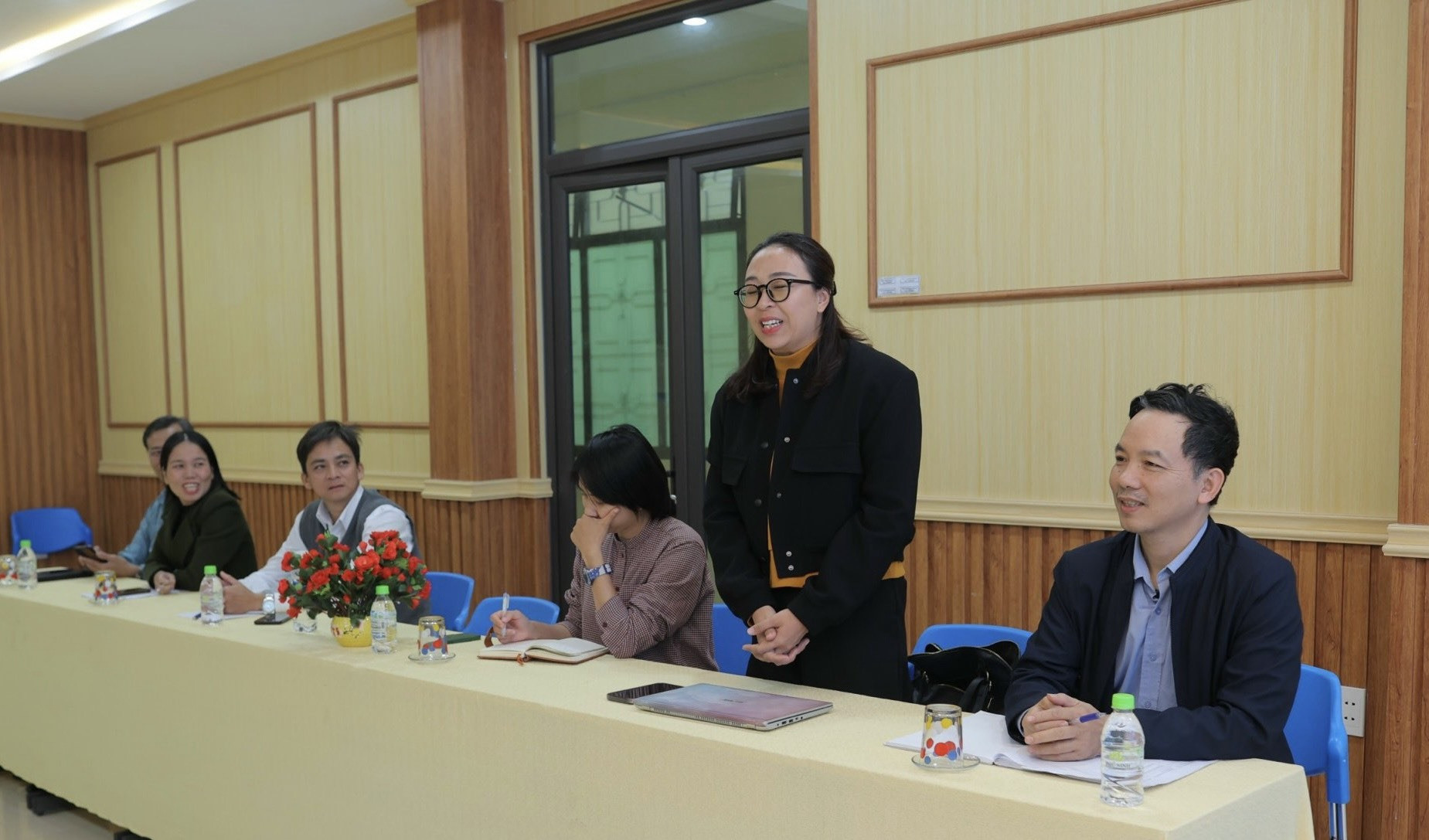 Tổ chức UN-Habitat bàn về hợp tác đào tạo nhân lực với Trường Cao đẳng Quảng Nam.