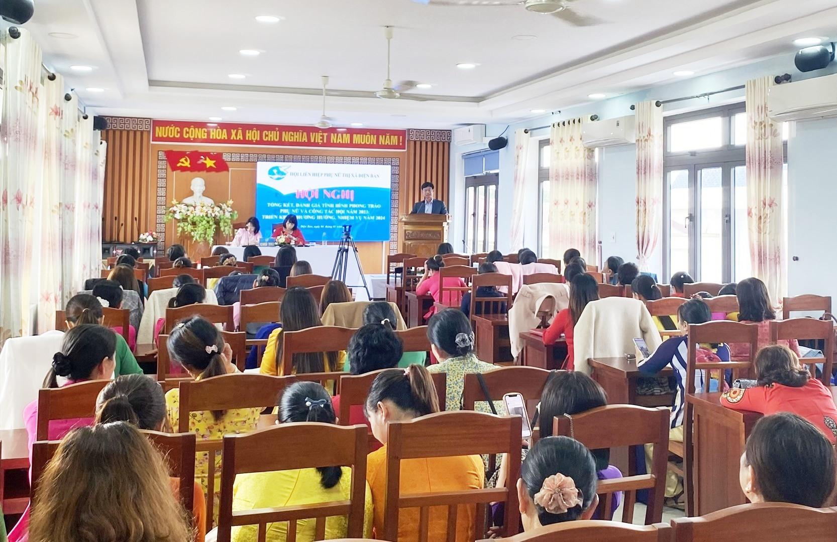 Hội LHPN thị xã Điện Bàn tổ chức hội nghị tổng kết phong trào phụ nữ và công tác hội năm 2023