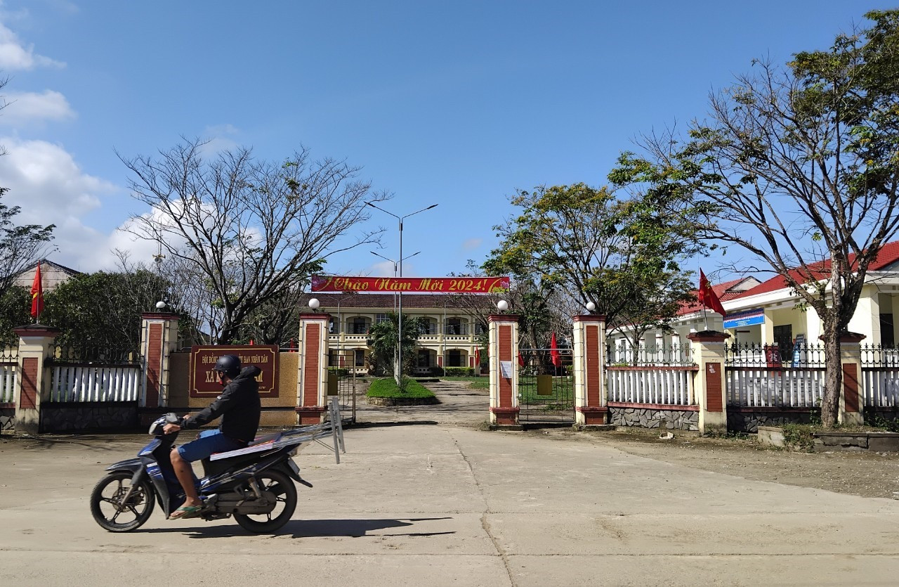 Dự kiến trụ sở xã Bình Định Nam sẽ làm trụ sở công an sau khi sáp nhập