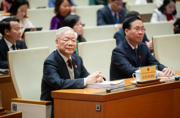 Tổng Bí thư Nguyễn Phú Trọng dự khai mạc Kỳ họp bất thường lần thứ 5, Quốc hội khóa XV