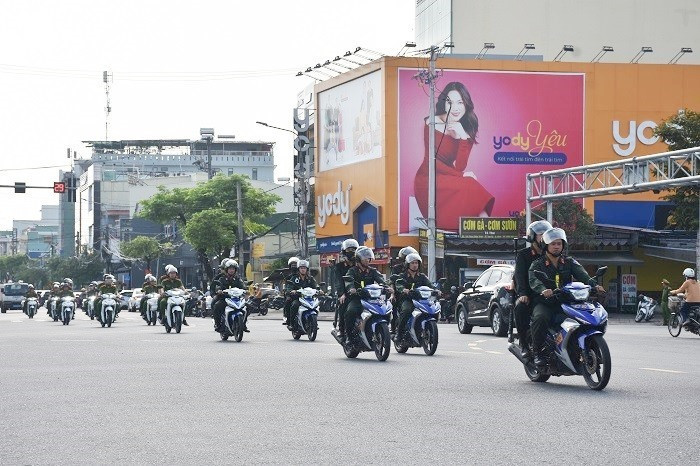 Công an tỉnh Quảng Nam tổ chức lễ ra quân tấn công trấn áp tội phạm bảo đảm an ninh trật tự (ANTT) Tết Nguyên đán Giáp Thìn 2024.