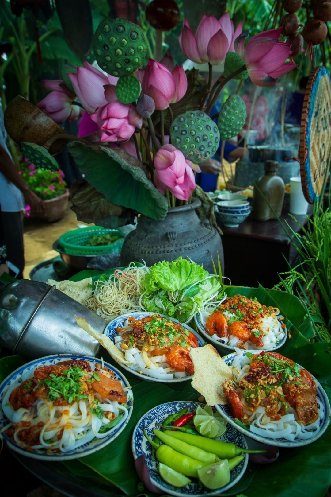 Mỳ Quảng - món ăn biểu thị đặc trưng trong giao thoa văn hóa. Ảnh: Lê Trọng Khang