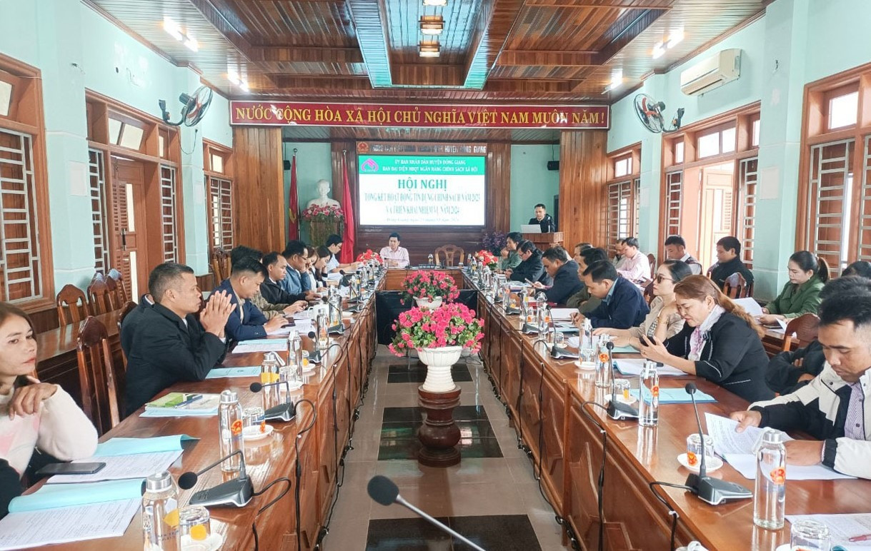 Đông Giang tổng kết hoạt động tín dụng chính sách năm 2023