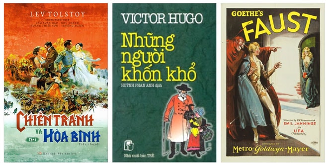 Một trong những tác phẩm làm giàu có tâm hồn và kiến thức con người. Ảnh: ST