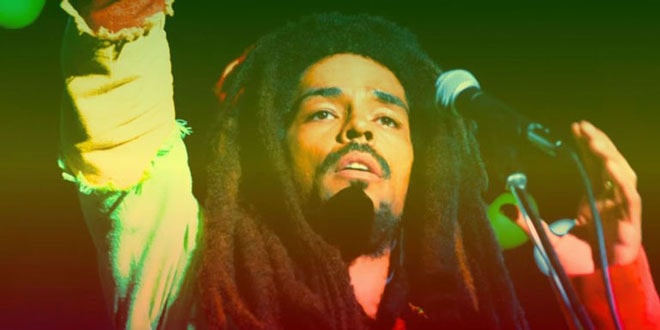 Nam diễn viên Kingsley Ben-Adir đóng vai Bob Marley trong phim “Bob Marley: One Love”. Ảnh: Hocmarketing