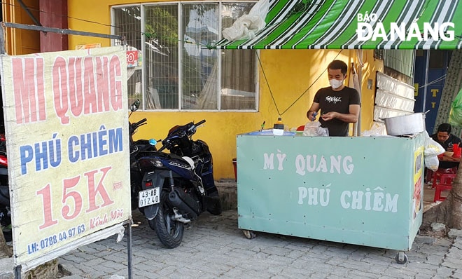 Mì Quảng Phú Triêm nay đã nổi tiếng gần xa với tên gọi mì Quảng Phú Chiêm. Ảnh: V.T.L