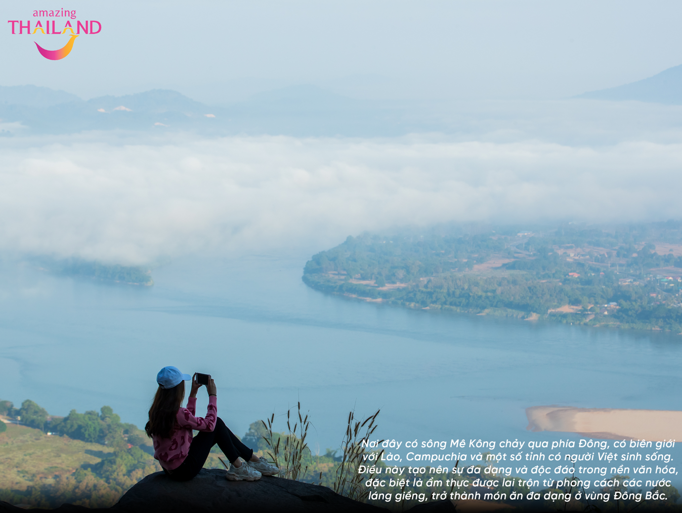 Nong Khai-Wat Pha Tak Suea Viewpoint.