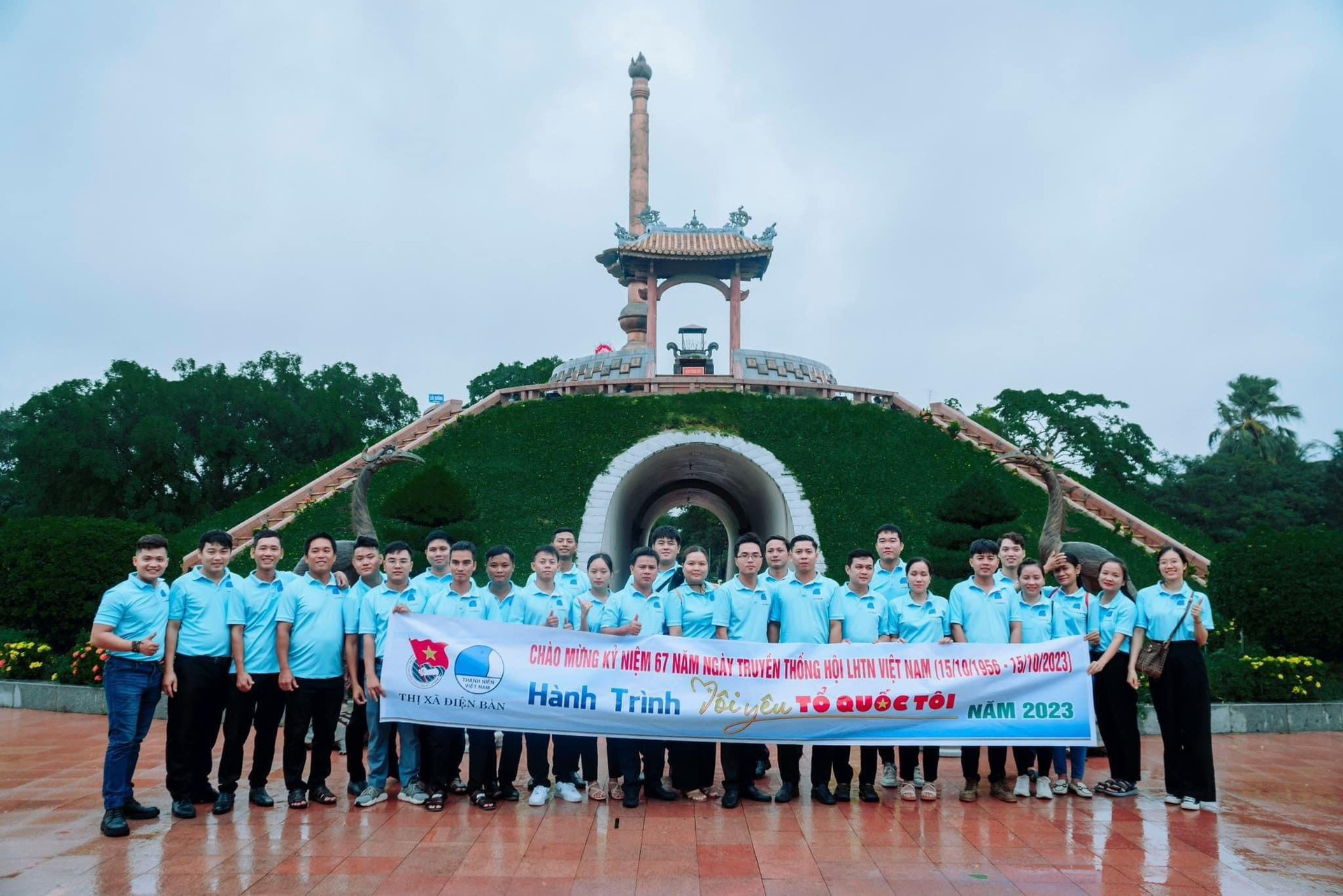 Hội LHTN Việt Nam thị xã Điện Bàn tổ chức Hành trình Tôi yêu Tổ quốc tôi năm 2023