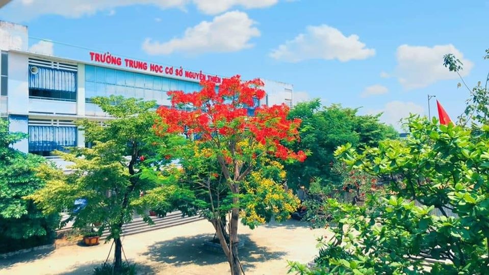 Trường THCS Nguyễn Thiện Thuật nơi xảy ra vụ việc tổng phụ trách đội có hành vi thiếu chuẩn mực với học sinh.