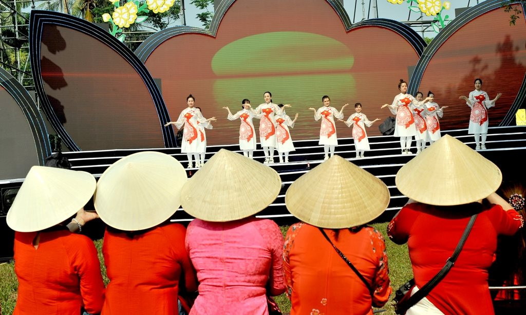 A cultural performance at the festival