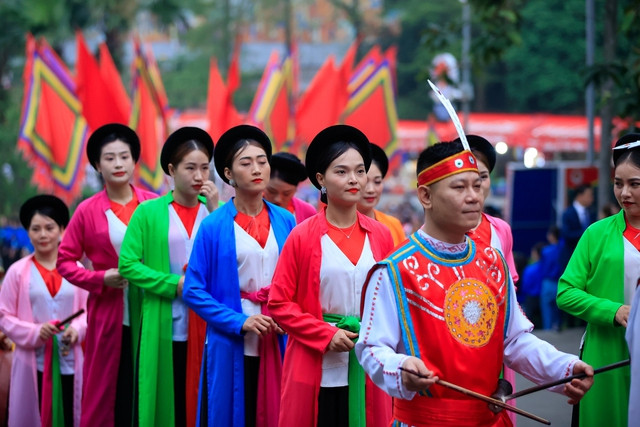 Thủ tướng Phạm Minh Chính dự lễ dâng hương ngày Giỗ Tổ Hùng Vương- Ảnh 9.