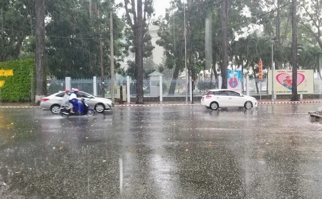  Tháng Sáu, tổng lượng mưa phổ biến xấp xỉ so với trung bình nhiều năm. (Ảnh: Thanh Liêm/TTXVN)
