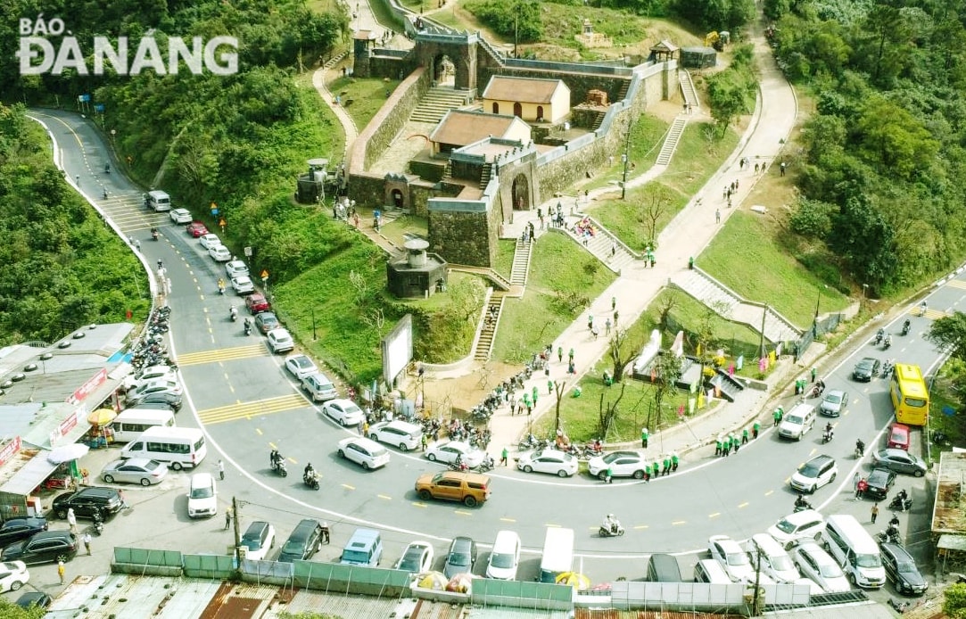 Khu vực di tích Hải Vân quan. 