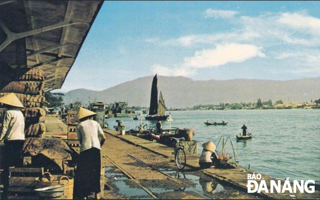 Nhà ga chợ Hàn chỉ còn trong ký ức người già. Ảnh: T.Đ.T