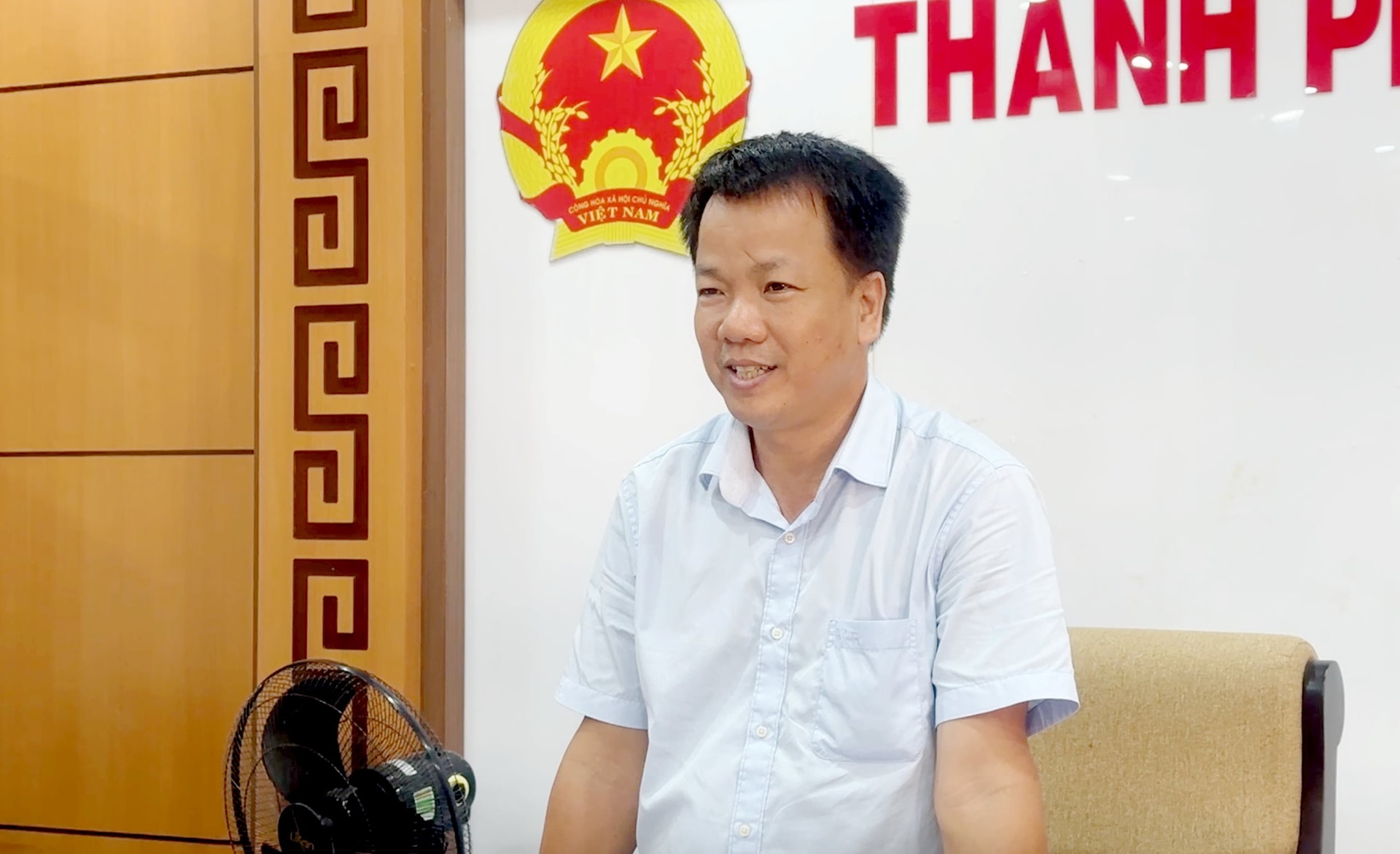 Ông Nguyễn Minh Nam - Phó Chủ tịch UBND TP.Tam Kỳ. Ảnh: PHAN VINH