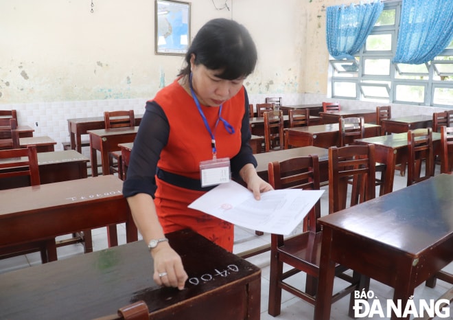 Công tác coi thi được chuẩn bị chu đáo.