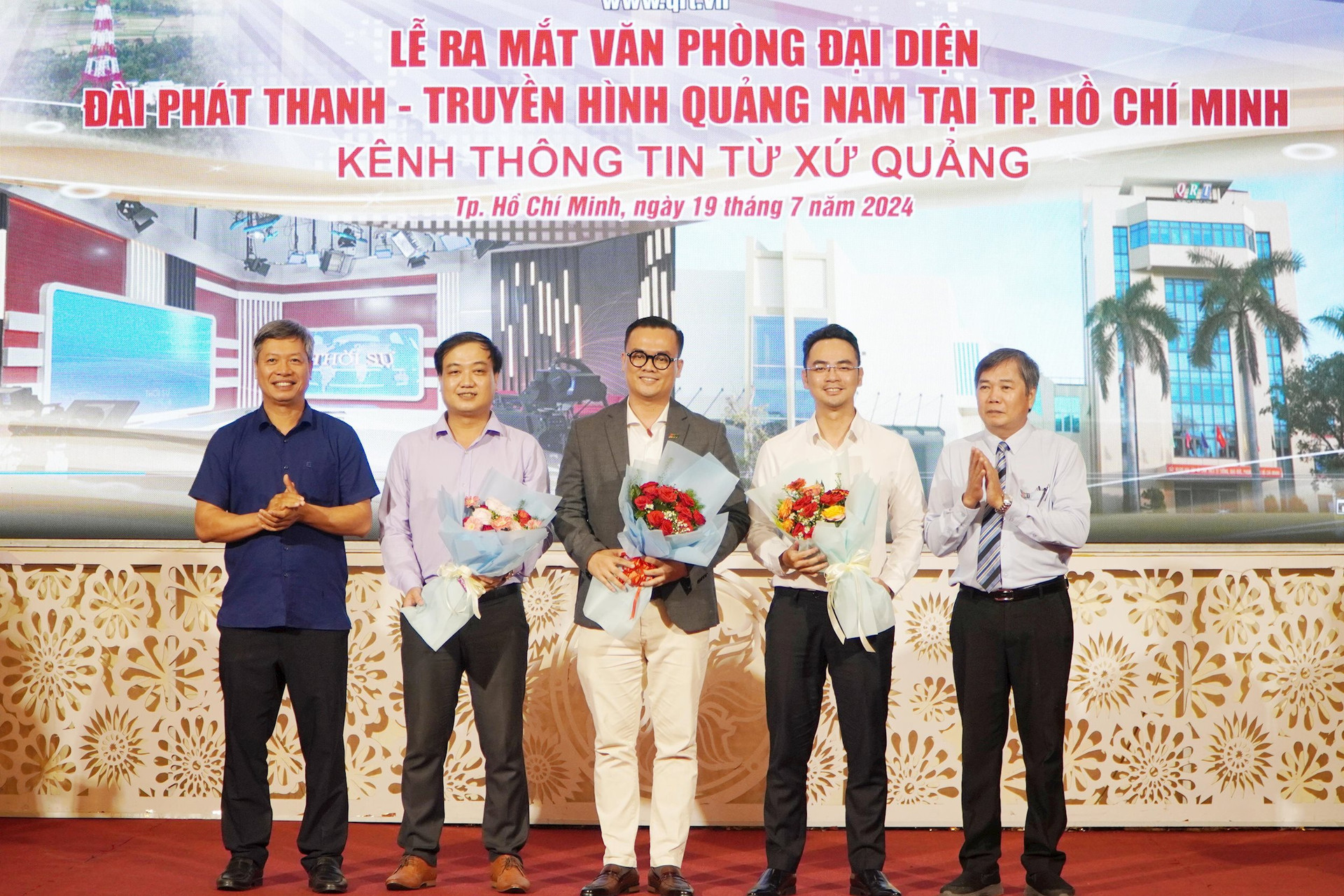 Ra mắt nhân sự của Văn phòng Đại diện Đài Phát thanh - truyền hình Quảng Nam tại TP.Hồ Chí Minh