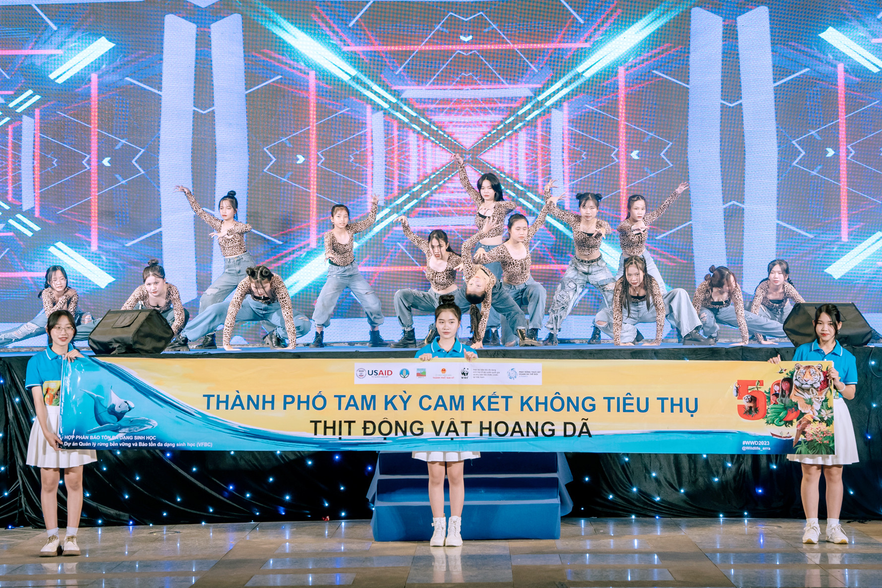 TP.Tam Kỳ cam kết không tiêu thụ thịt động vật hoang dã