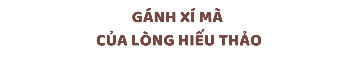 gánh xí mà của lòng hiếu thảo