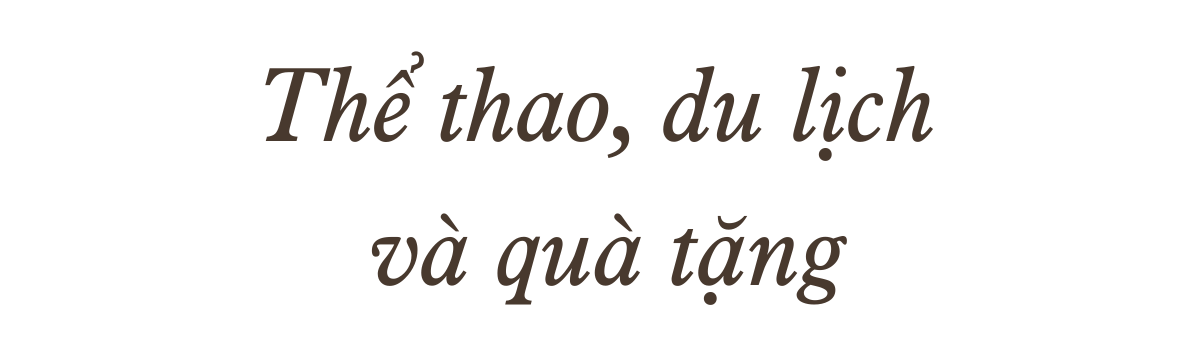 Thể thao, du lịch và quà tặng