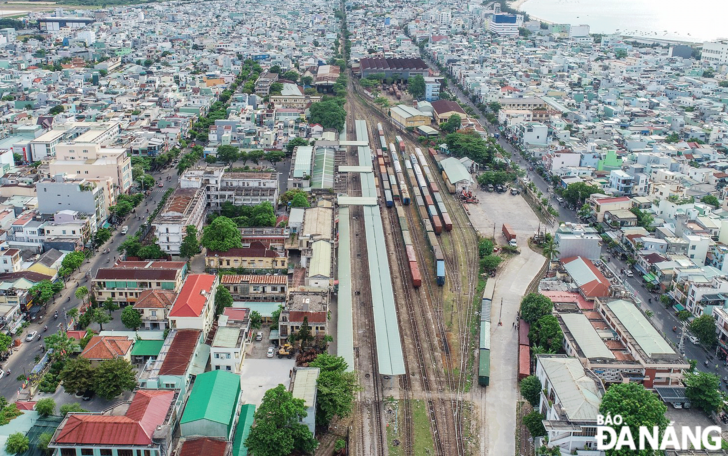 Hiện trạng ga Đà Nẵng. Ảnh: THÀNH LÂN