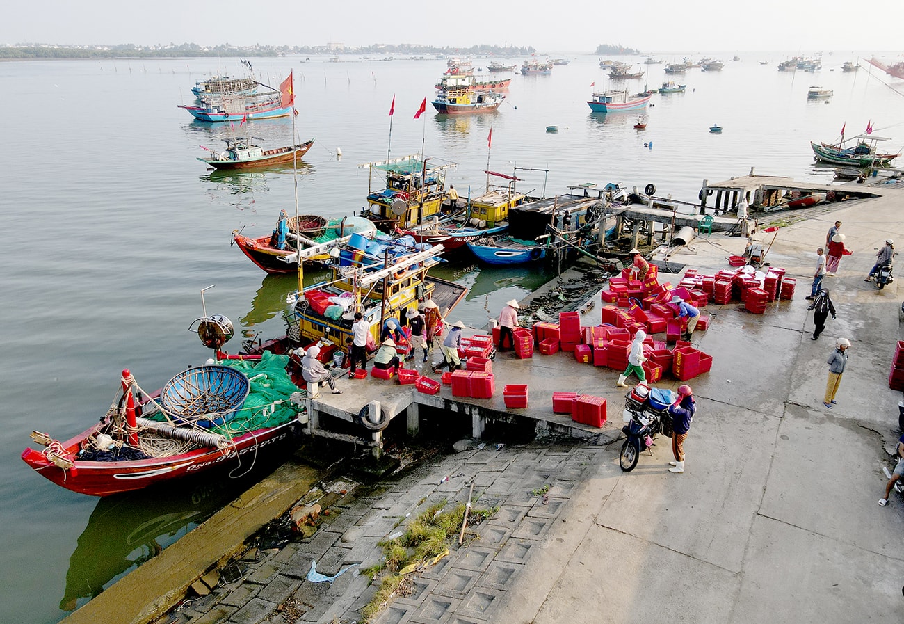 Làm giàu từ biển.