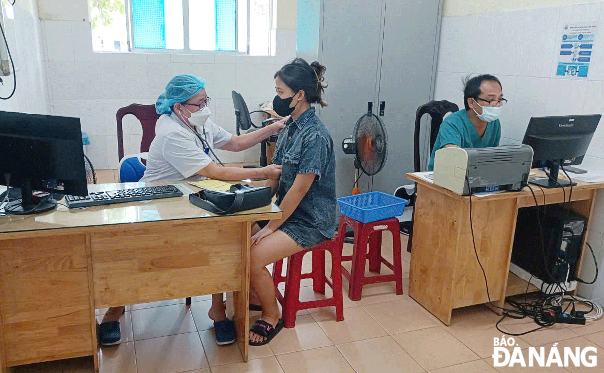 Bệnh viện đa khoa Nam Liên Chiểu đang gặp khó khăn trong hoạt động khám, chữa bệnh. Ảnh: PHAN CHUNG