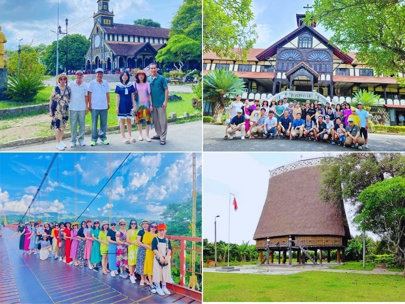 Tour du lịch Tây Nguyên 4 ngày 3 đêm được nhiều du khách chọn lựa.