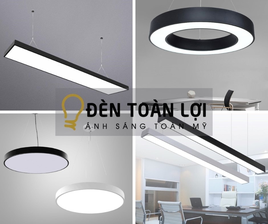 Đèn Toàn Lợi cung cấp đèn thả văn phòng đẹp.