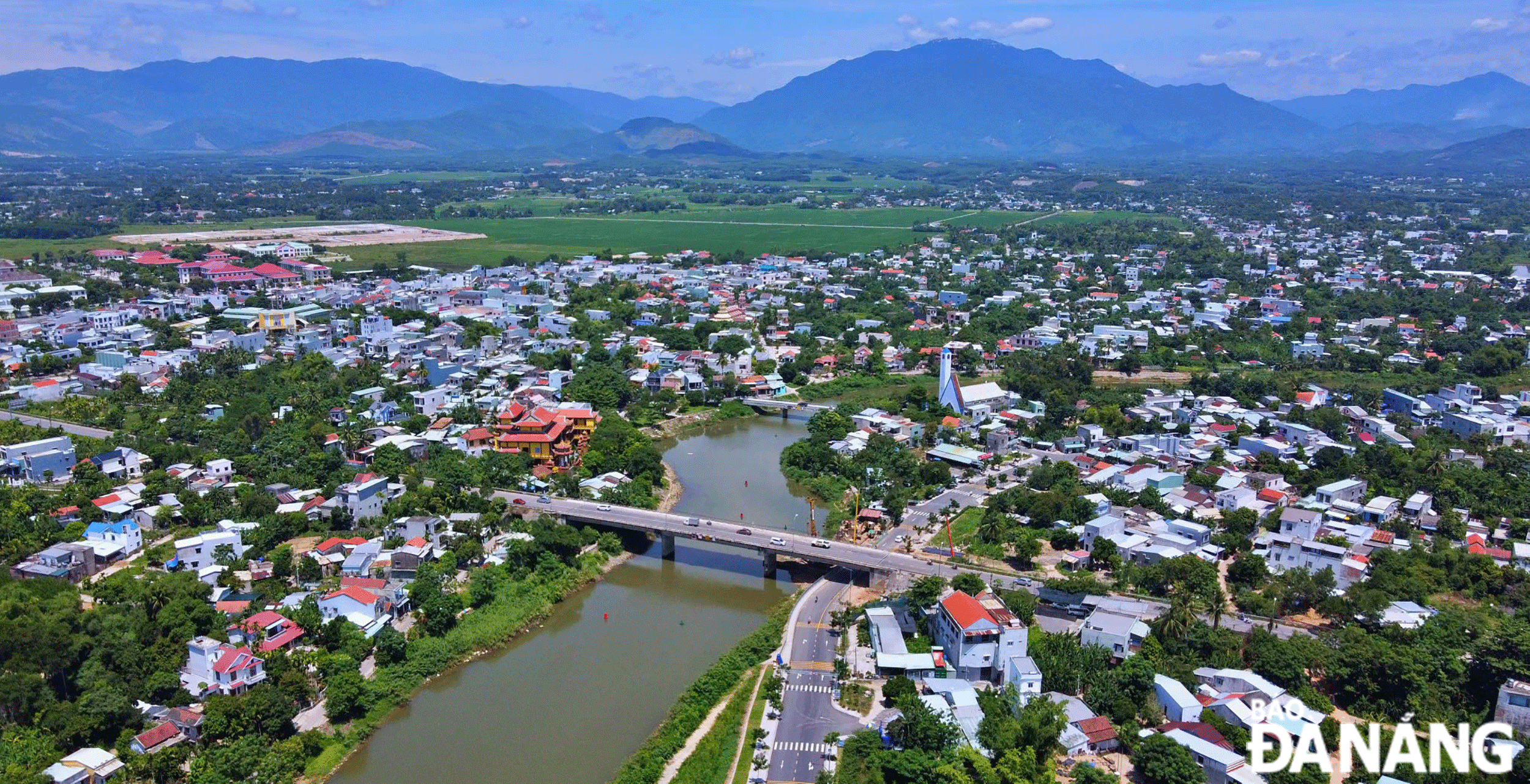 Khu vực trung tâm huyện Hòa Vang. Ảnh: XUÂN SƠN Khu vực trung tâm huyện Hòa Vang. Ảnh: XUÂN SƠN