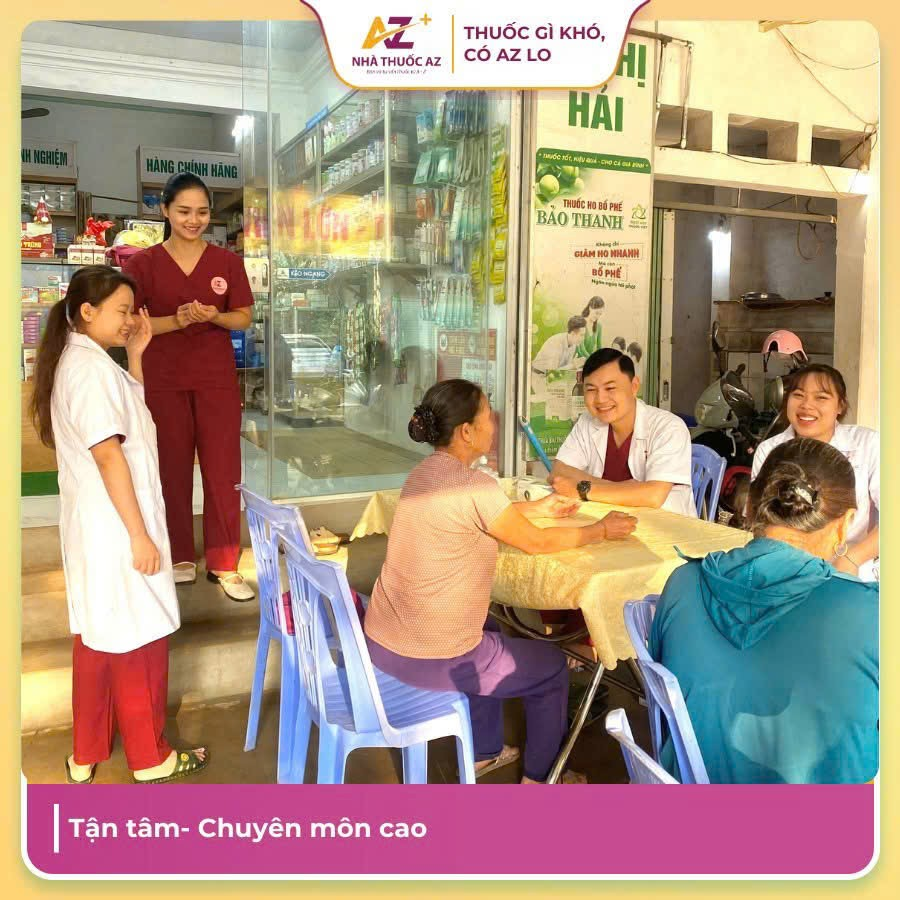 Các buổi tư vấn sức khỏe miễn phí tại Nhà thuốc AZ Hòa Bình.