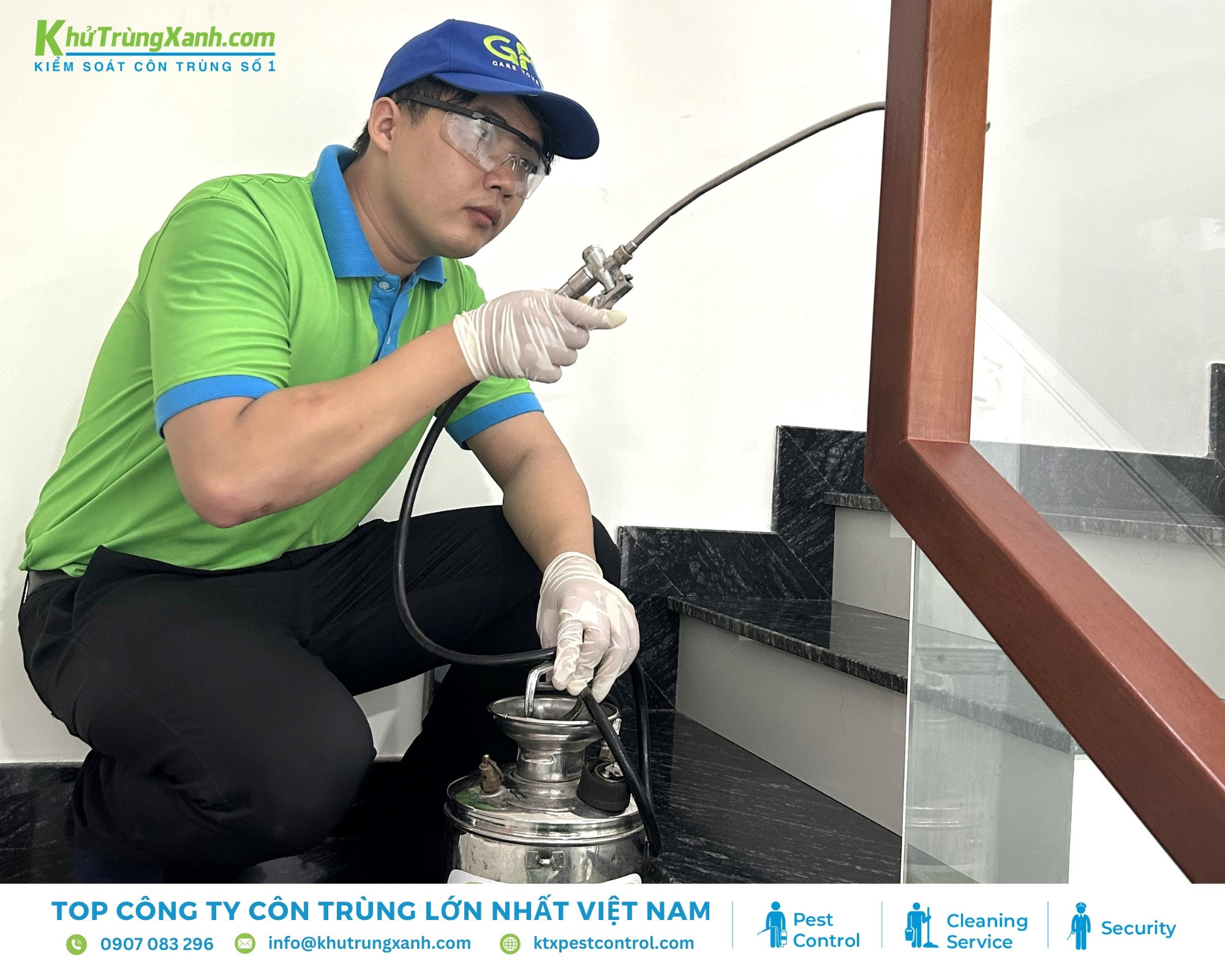 Diệt Côn Trùng KTX áp dụng gói dịch vụ phun thuốc chống mối hiệu quả và an toàn