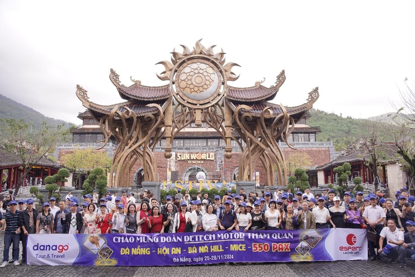 DANAGO là thương hiệu lữ hành Top 1 Đà Nẵng nổi bật với các đoàn quy mô lớn.