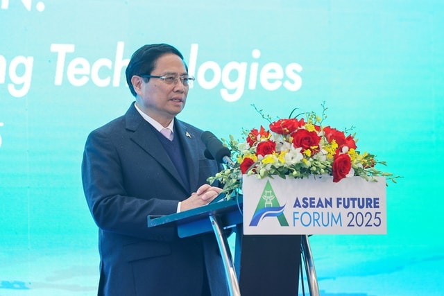 Prime Minister Pham Minh Chinh urges businesses to pioneer science, innovative reform and digital transformation, Ha Noi, February 26, 2025 - Photo: VGP/Nhat Bac