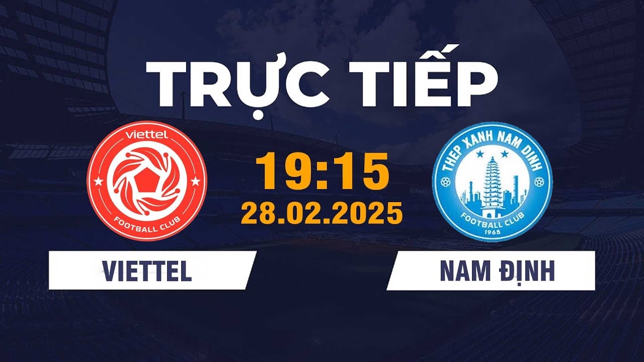 🔴 Viettel vs Nam Định | Cạnh Tranh Ngôi Đầu Bảng