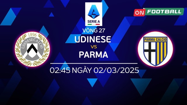 Udinese vs Parma