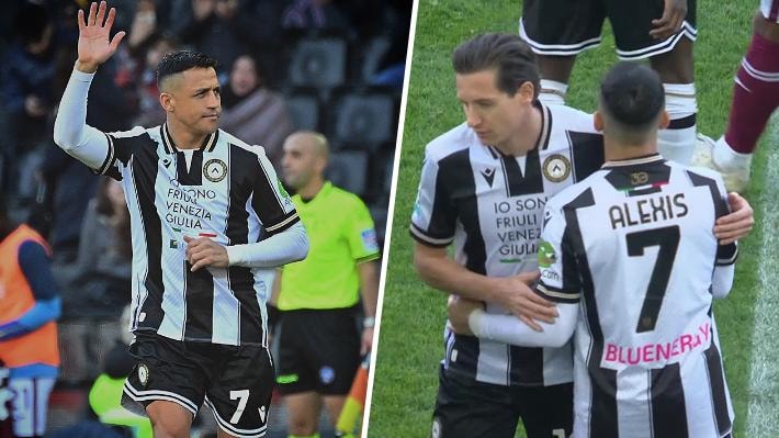 Alexis Sánchez sorprende con emotivo mensaje en su vuelta a Udinese y la particular explicación del DT para darle pocos minutos al chileno | Emol.com