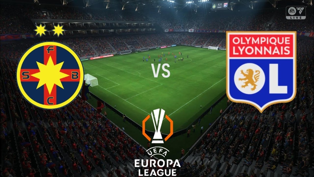 FCSB vs Olympique Lyonnais - UEFA Europa League 2024/2025| Round of 16 | Full Match