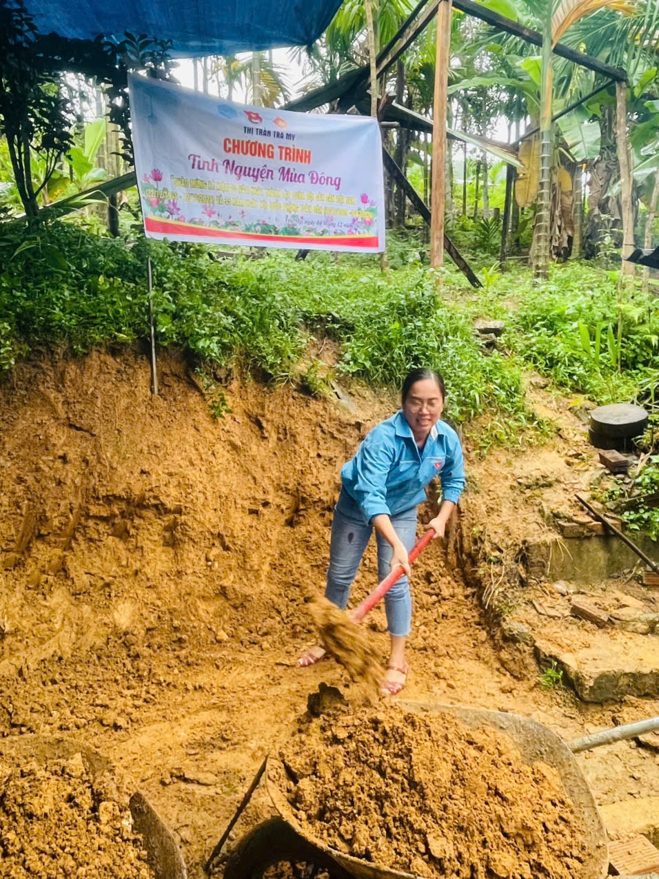 Chị Nguyễn Thị Hoàng My tham gia chương trình 