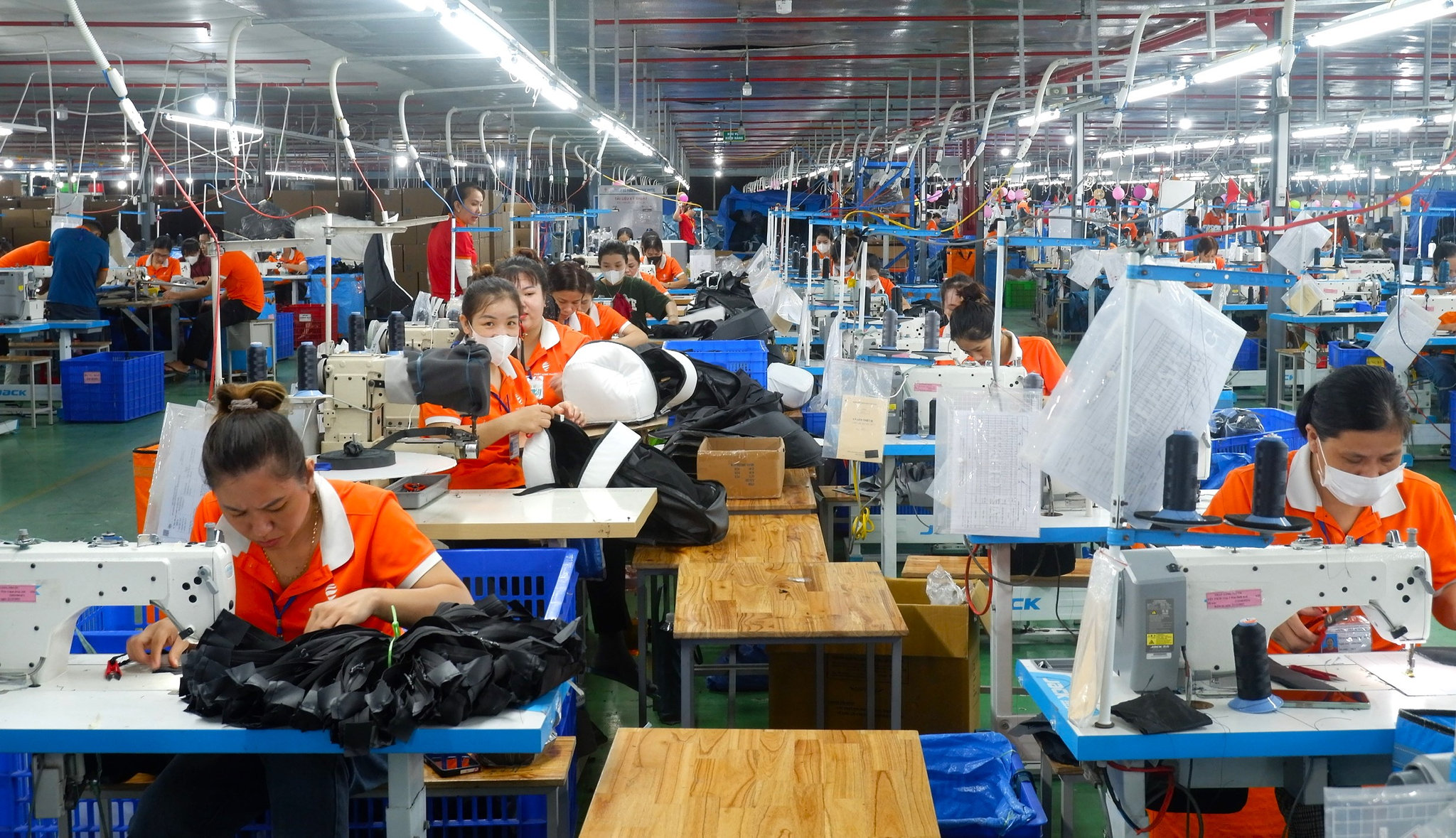 Sản xuất tại Công ty CP Phát Long Phước, xã Hòa Phước, huyện Hòa Vang. Ảnh: M.QUẾ