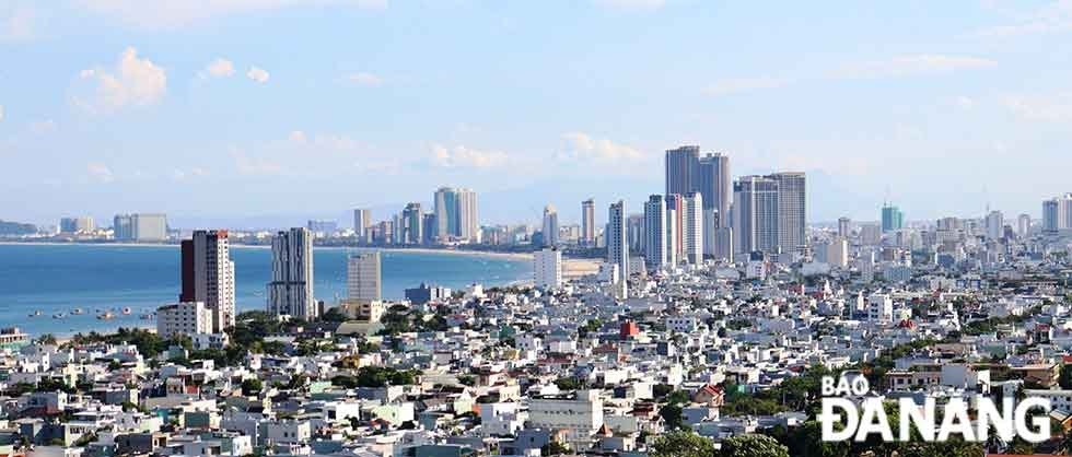 Diện mạo đô thị quận Sơn Trà đổi thay vượt bậc. Ảnh: HOÀNG HIỆP