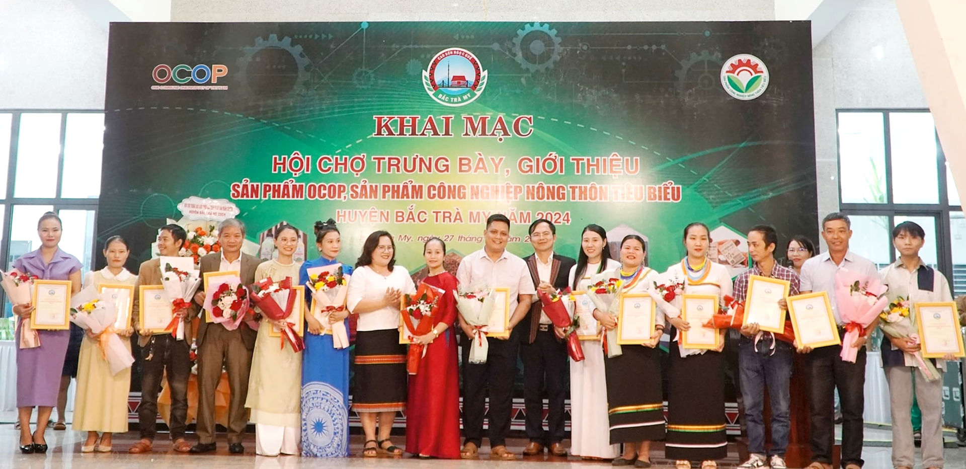 Huyện Bắc Trà My trao giải ý tưởng, dự án khởi nghiệp sáng tạo từ văn hóa và tài nguyên bản địa năm 2024