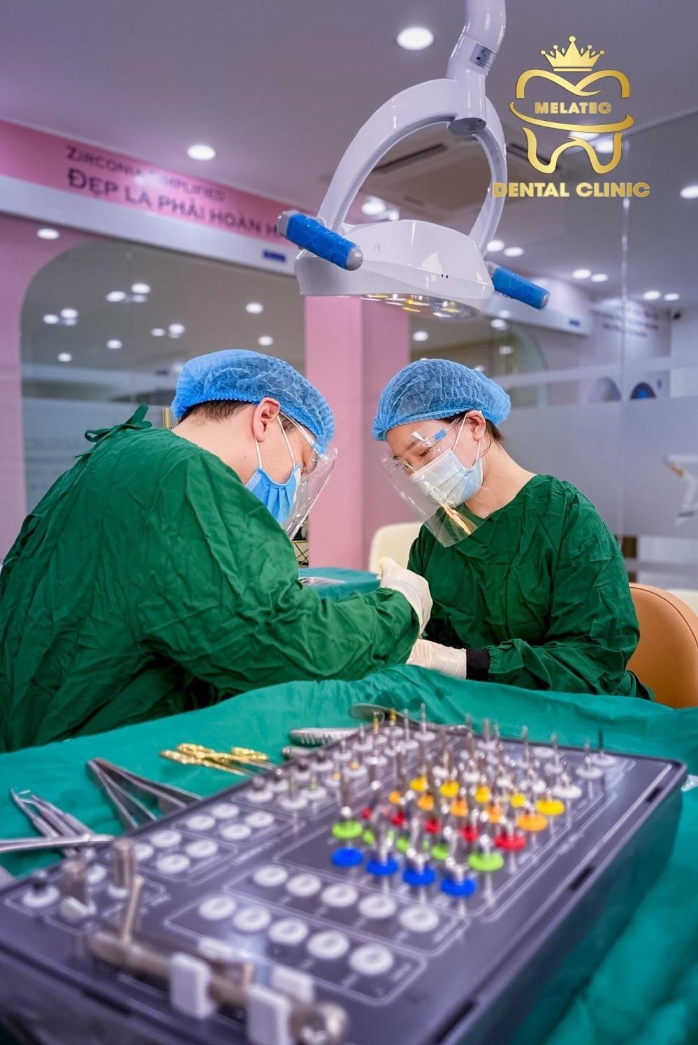 Trang thiết bị hiện đại tại Melatec (Ảnh: Melatec).