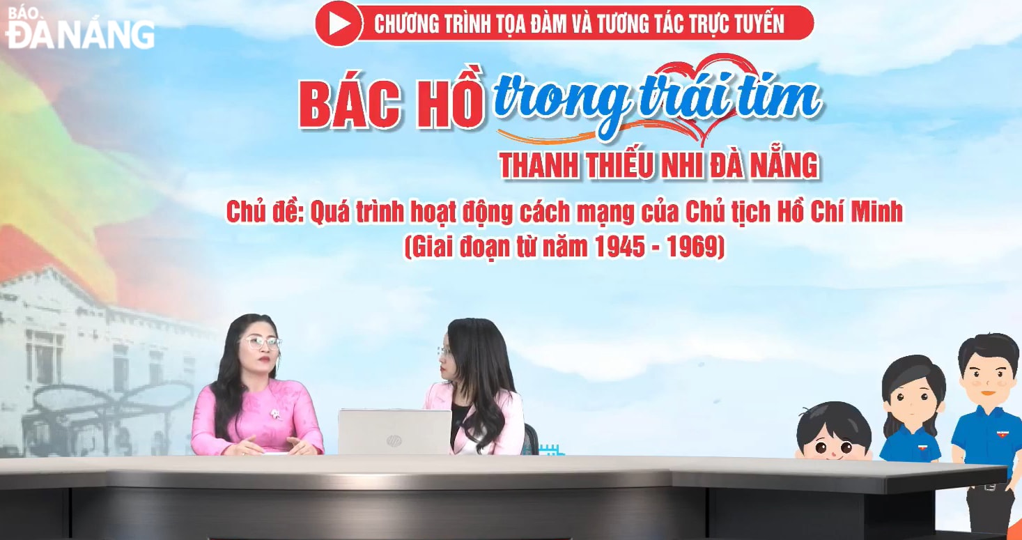 Chương trình được phát sóng trực tuyến trên fanpage