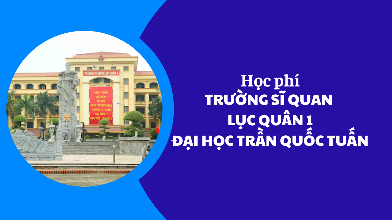 Học phí Trường Sĩ Quan Lục Quân 1-Đại học Trần Quốc Tuấn năm 2025-2026